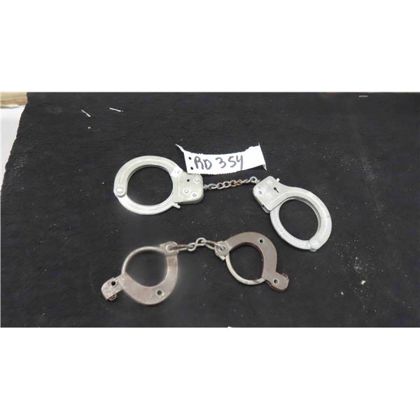 2 Sets of Toy Hand Cuffs