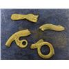 Image 2 : Authentic C1790 Hudson's Bay Company Fur Trade Gun Serpent Side Plate Fragments