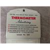 Image 7 : Vintage Metal Advertising Thermometer Lot; Salesman's Sample Thermometer, 