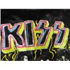 Image 3 : Vintage Artist Hand Painted Rock Band Kiss Satin Concert Tour Jacket Sz Small - 