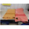 Image 1 : 2 Vintage Fur Trade Point Blankets ; Pink 4 Point Eaton's Trapper Point - Exc. Condition 