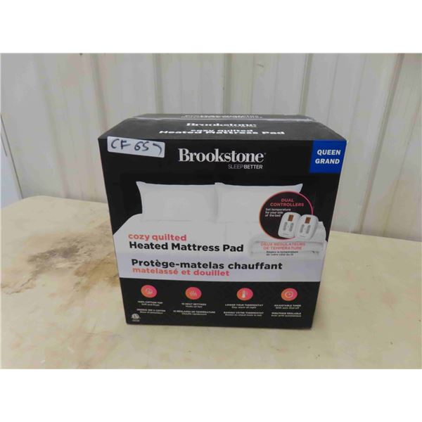 Brookstone Queen Heater Mattress Pad