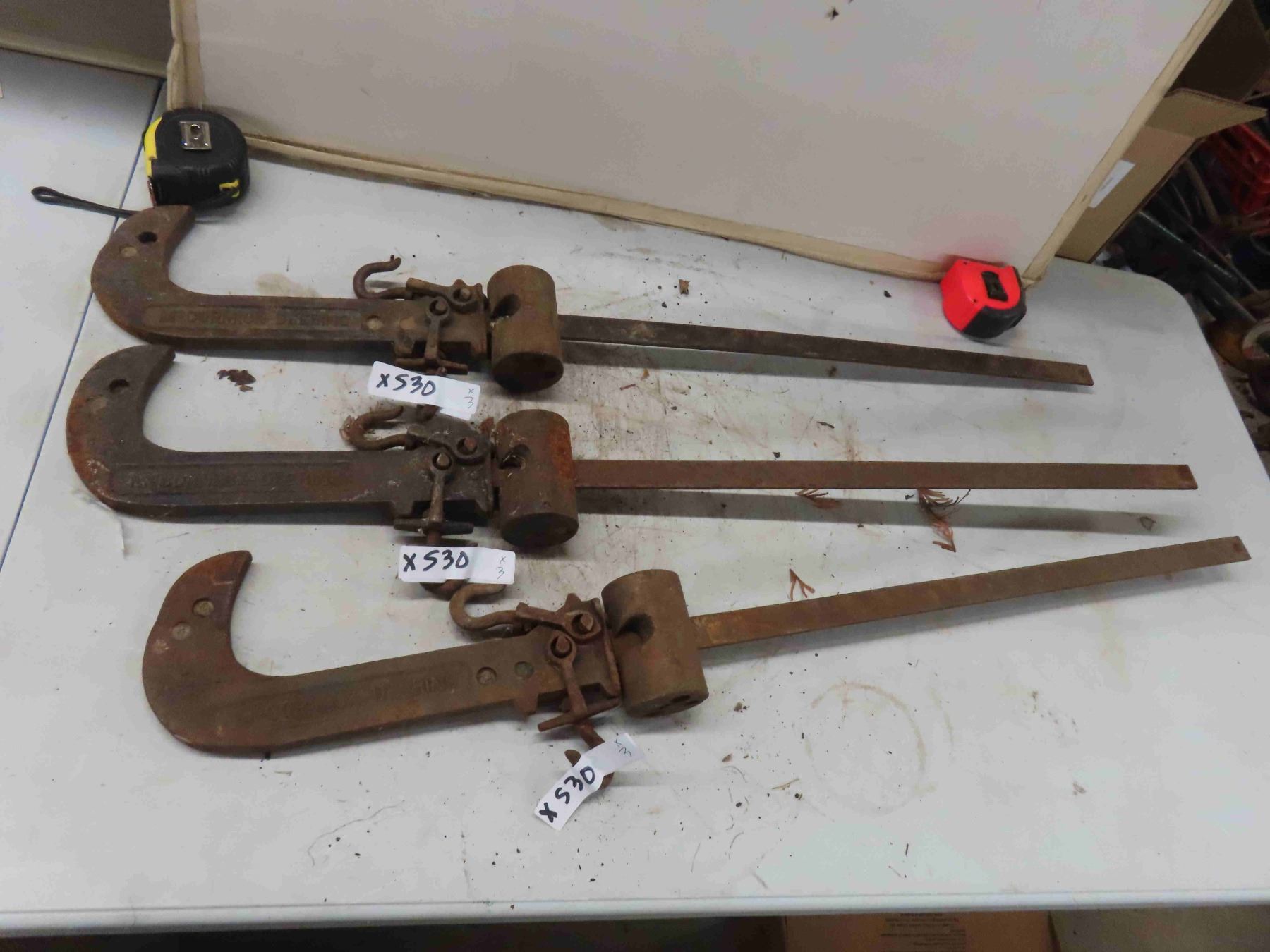 Deering Scale 3 McCormick Deering Beam Scales