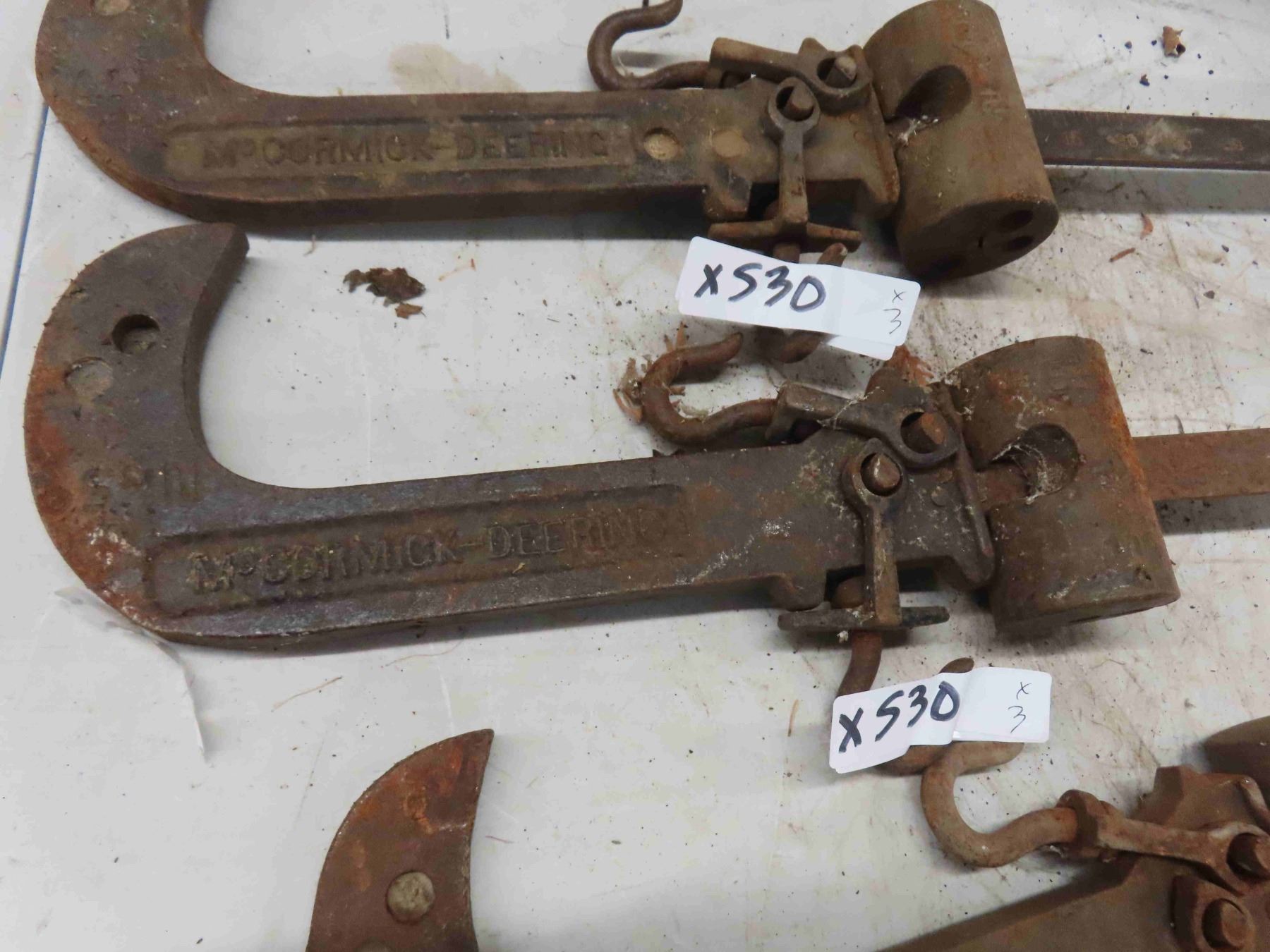 Deering Scale 3 McCormick Deering Beam Scales - McSherry Auction Service Ltd.