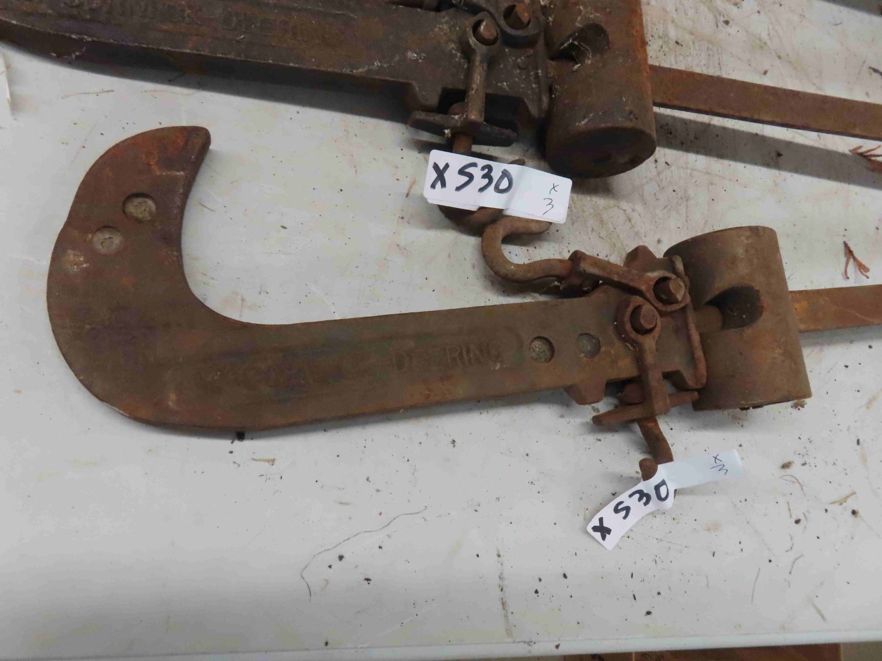 Deering Scale 3 McCormick Deering Beam Scales