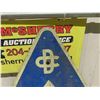 Image 2 : Evacuation Route Metal Sign 20" x 22" 