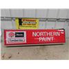 Image 1 : Norco Northern Paint Sign in Aluminum Frame with Lens - Lens broken