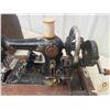 Image 4 : T-Eaton Hand Crank Sewing Machine with Case