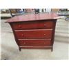 Image 1 : 3 Drawer Dresser 20" x 35" x 40" 