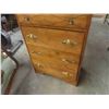 Image 4 : Vintage 4 Drawer Dresser 16" x 28" x 43"