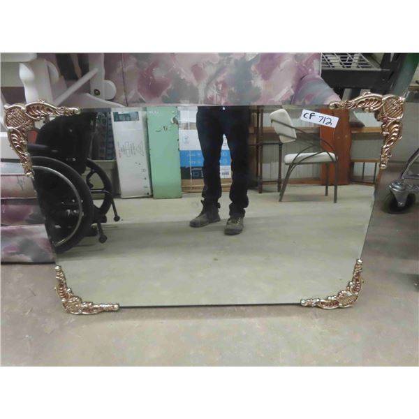 Mirror with Fancy Corners 25  x 37 