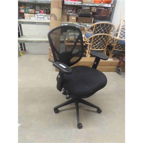 Office Chair with Swivel + Adjustable Height