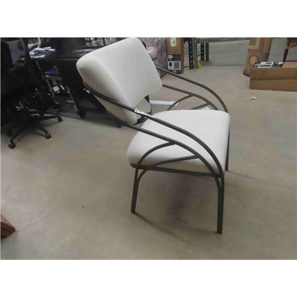 Wrought Iron Framed Chair -Nice Piece