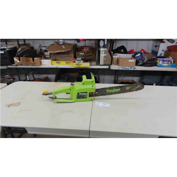 Poulan 16  Electric  Chainsaw