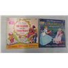 Image 9 : 6 Walt Disney 45 with Story Book ; Cinderella, Sleeping Beauty, Frosty, Rudolph, 