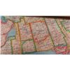 Image 3 : Roll down Classroom Map 69" Wide - Southern Part of Ontario 