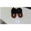 Image 1 : Moccasin Slippers - Unknown Size, sole measures 9.5" 