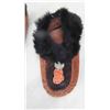 Image 3 : Moccasin Slippers - Unknown Size, sole measures 9.5" 