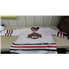 Image 2 : 2 Jerseys ; Flying Zambonis Sz XXL, Victory Shall be Mine sz XL &  Moose Flag