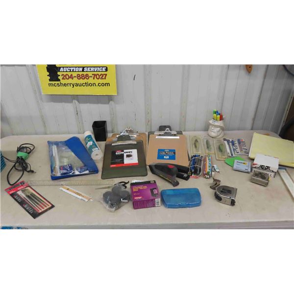 Office Supplies, Pens, Staplers, Clipboards, plus more