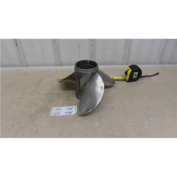 Boat Propeller 4" Center, 12" Blade