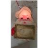 Image 2 : Vintage Light Up Santa Face  - Works, approx. 16" x 20"