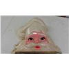 Image 3 : Vintage Light Up Santa Face  - Works, approx. 16" x 20"