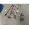 Image 2 : 5 Yard Tools ; Hoe, Garden Weeder, Spade, Rake