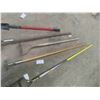 Image 3 : 5 Yard Tools ; Hoe, Garden Weeder, Spade, Rake