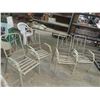 Image 1 : 4 Patio Chairs - NO Cushions