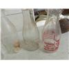 Image 2 : Glass Jugs, Sealers, Milk Bottles - 2 With Labels