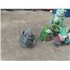 Image 2 : 8 Yard Ornaments & Small Fountain, Plastic + Cement ; Frogs + Gnomes