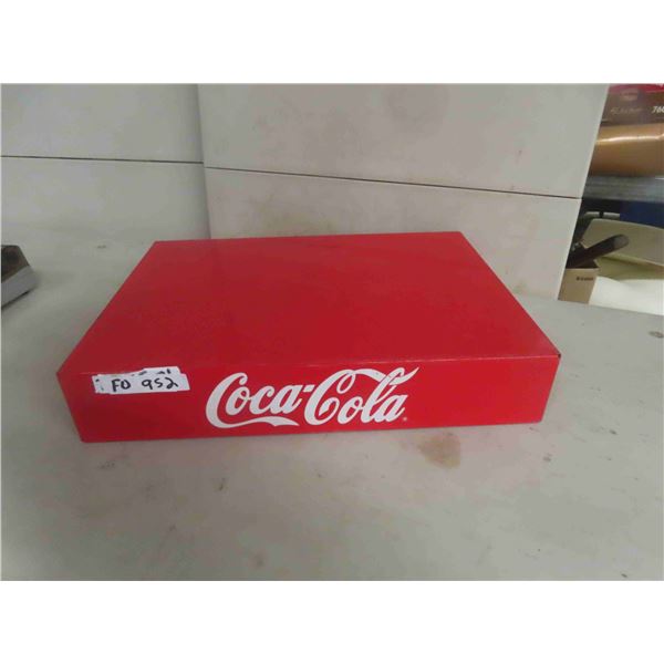 Metal Coca-Cola Stand 4" x 16" x 22"