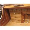 Image 8 : Oak Roll Top Desk 33" x 60" x 50"