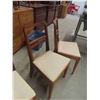 Image 3 : 6 Matching Teak Dining Room Chairs