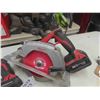 Image 2 : Milwaukee 18V Cordless Tool Set ; Reciprocating Saw, Circular Saw, Drill, Flashlight, 