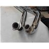 Image 5 : New Honda Chrome 44'' Motorcycle Exhaust Performance Side Pipes