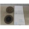 Image 1 : Two NOS 10.5 GM Clutch Disc Plates (1'' Spline with 23 Grooves , 