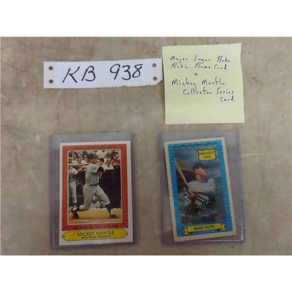 Baseball Cards : 1970 Babe Ruth (MLB Promo Card) , 1985 Topps 