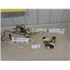 Image 1 : (3) Fluorescent Light Fixtures 9 1/4'' Long .35 Amps & (2) 6' Extension Cords