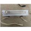 Image 2 : (3) Fluorescent Light Fixtures 9 1/4'' Long .35 Amps & (2) 6' Extension Cords