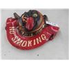 Image 4 : No Smoking 3D Chalkware Dog with Cigar Display 12'' x 10'' -1 Repair 