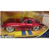 Image 3 : 3 Diecast Cars 1:24 Scale: 1963 Chevy Corvette Stingray, (2) 