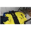 Image 4 : Vib Rain Jacket Size Large , (2) Starter Winter Jackets Size Large