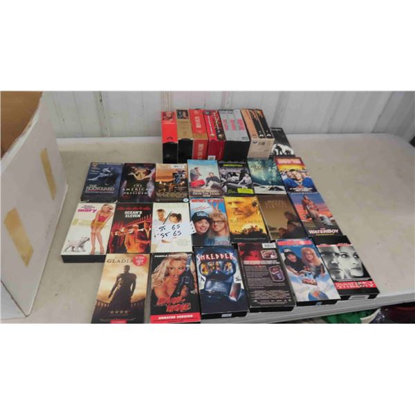 56 VCR Movies - Some Classics