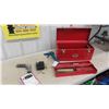 Image 1 : Metal Tool Box with Tools including Mac Air Drill , Alpine Auto