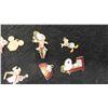 Image 2 : Vintage Charms / Pendants : Snoopy , Donald Duck , Mickey Mouse 