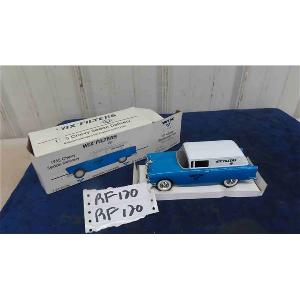 2 Wix 1955 Chevys : Hardtop & Sedan Delivery Both Scale