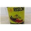 Image 2 : Rislone Snowmobile Oil Quart Can with Product -Great Graphics