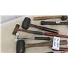 Image 3 : 12 Rubber Mallets and Sledge Hammers